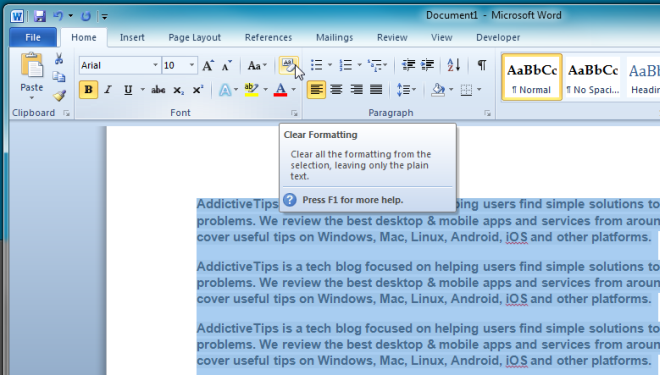 ms word 2010 for mac